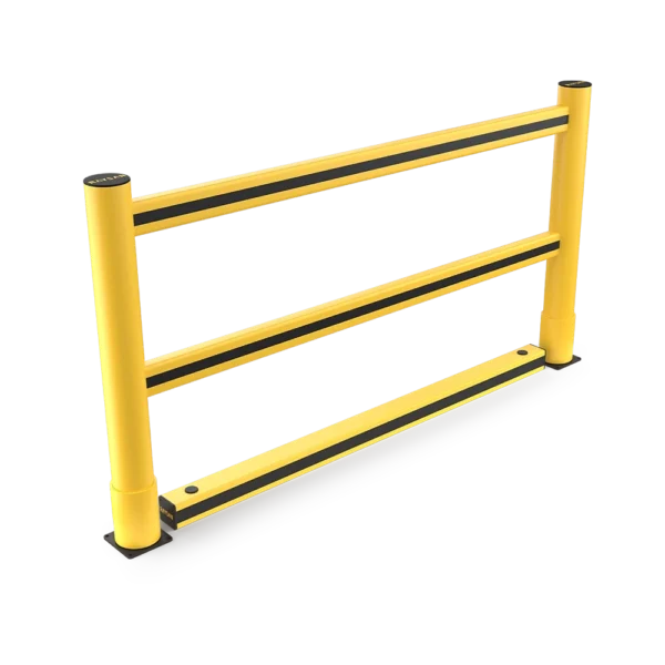 Barrière piétonne 2R + plinthe